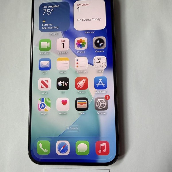 Apple iPhone 15 Pro Max - Unlocked, 256 GB, Black, A2849
