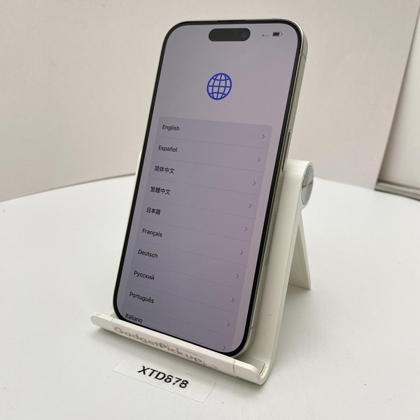 Apple iPhone 15 Pro - Unlocked, 256 GB, White, A2848