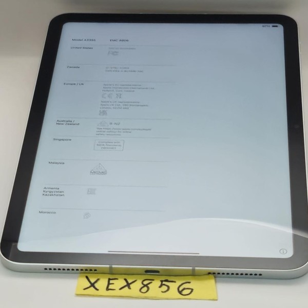 Apple iPad (11th Gen) - Unlocked, 128 GB, Silver, A3355
