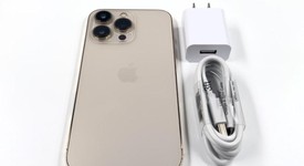 Good
													Apple iPhone 13 Pro - Unlocked, Gold, 256 GB, A2483, photo 1 of 3