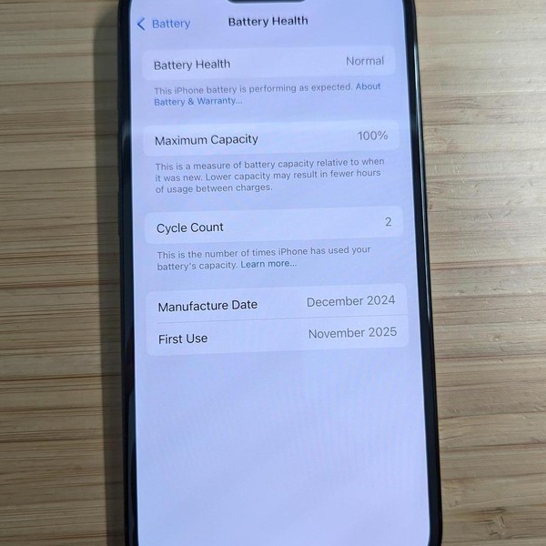 Apple iPhone 15 - Unlocked, 128 GB, Black, A2846