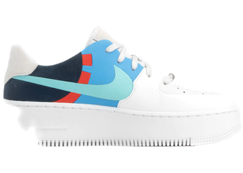 Nike Air Force 1 Low Sage White Light Blue (Women's) for sale