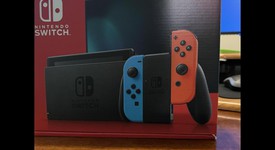 New
													Nintendo Switch - Red & Blue, 32 GB, Mario Red & Blue Edition, photo 3 of 4