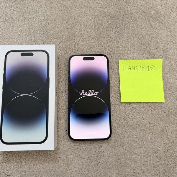 Apple iPhone 14 Pro - Unlocked, 512 GB, Black, A2650
