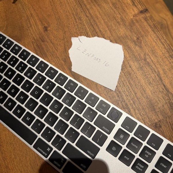 Apple Magic Keyboard - Touch ID and Numeric Keypad - Black