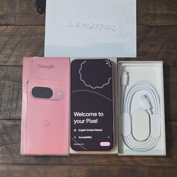 Google Pixel 9 - Verizon, 128 GB, Peony, 12 GB, G2YBB