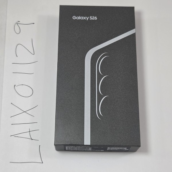 Samsung Galaxy S26 - T-Mobile, 256 GB, Black, 12 GB, SM-S942U