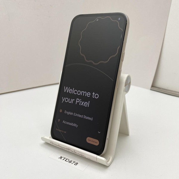 Google Pixel 8a - Unlocked, 128 GB, Porcelain, 8 GB, GKV4X, Sub-6 5G