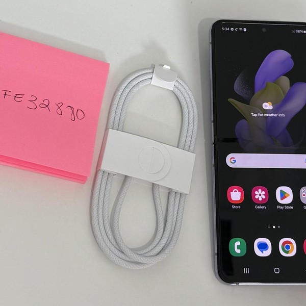 Samsung Galaxy Z Flip4 5G - Verizon, 128 GB, Purple, 8 GB, SM-F721U