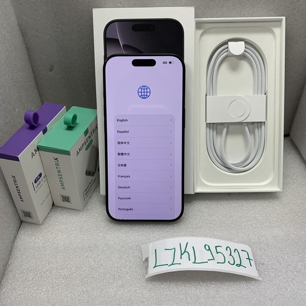 Apple iPhone 16 Pro - Unlocked, 128 GB, Black, A3083