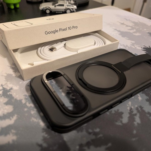 Google Pixel 10 Pro - Unlocked, 128 GB, Obsidian, G4QUR