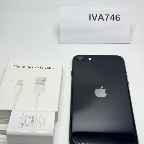 Apple iPhone SE 3rd Gen 2022 - Unlocked, 128 GB, Midnight, A2595