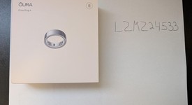 New
													Oura Ring Gen 4 - Silver, Size 8, photo 1 of 4