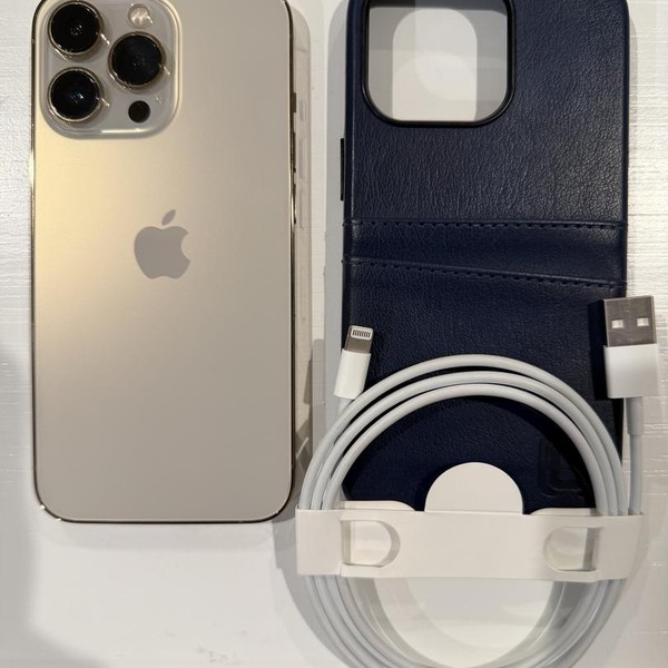 Apple iPhone 13 Pro - Unlocked, 256 GB, Gold, A2483
