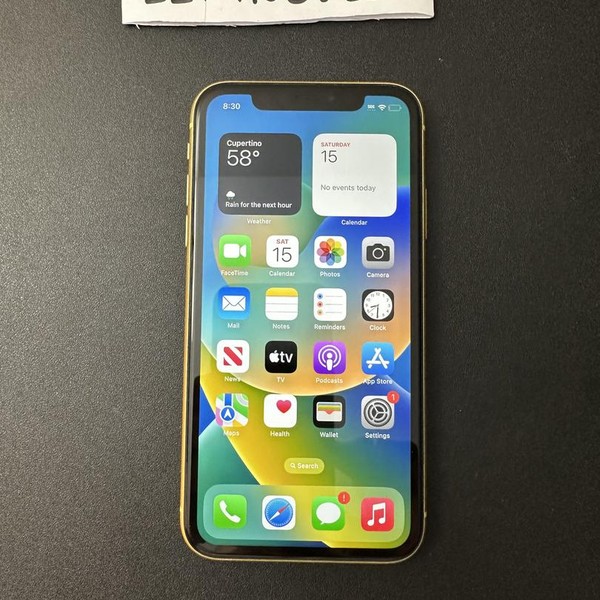 Apple iPhone 11 - Unlocked, 64 GB, Yellow, A2111