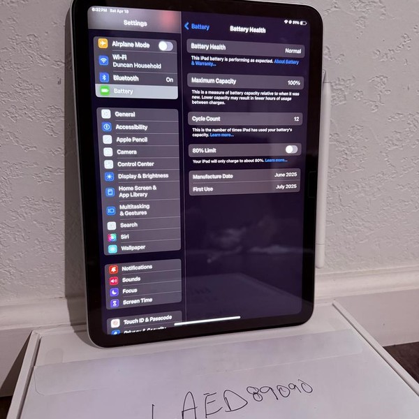 Apple iPad (11th Gen) - Wi-Fi, 128 GB, Silver, A3354