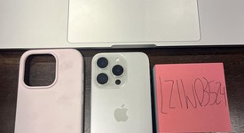 Good
													Apple iPhone 15 Pro - Unlocked, White, 256 GB, A2848, photo 1 of 10
