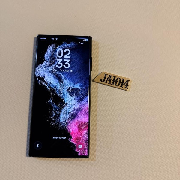 Samsung Galaxy S22 Ultra - Unlocked, 128 GB, Black, 8 GB, SM-S908U1