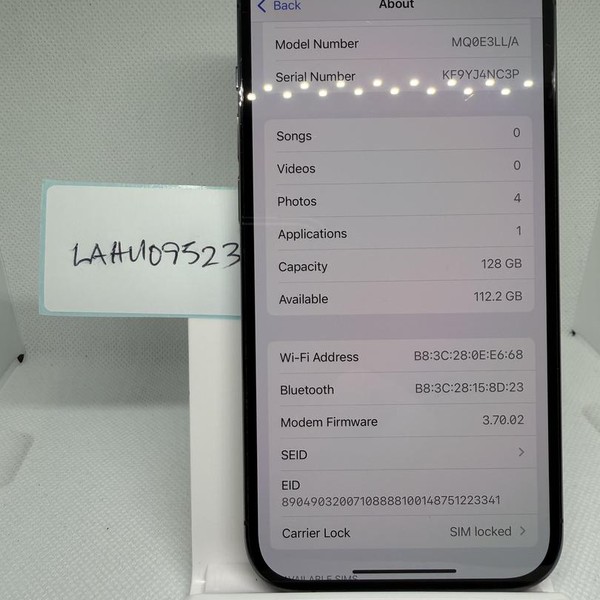 Apple iPhone 14 Pro - T-Mobile, 128 GB, Purple, A2650