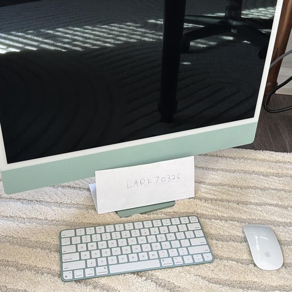 iMac 2021 24 inch - 256 GB, Green, 8 GB, Apple M1