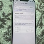 Mint Apple iPhone 16e - Boost, 128 GB, White, A3212