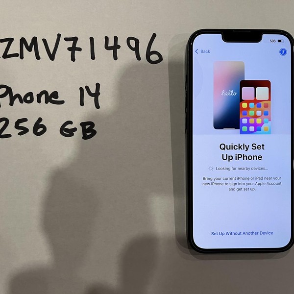 Apple iPhone 14 - Unlocked, 256 GB, Midnight, A2649