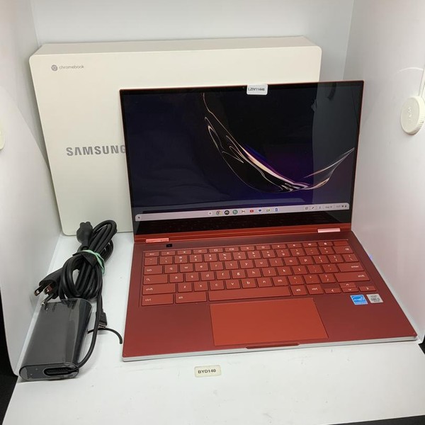 Samsung Galaxy Chromebook - 256 GB, Red, 8 GB, Intel Core i5