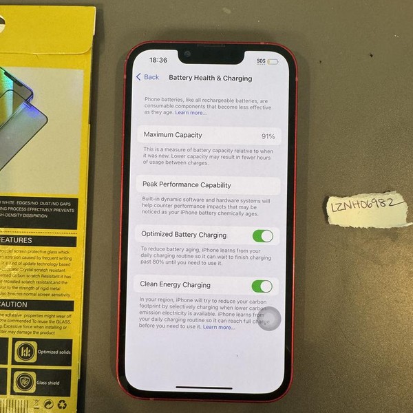 Apple iPhone 13 - Unlocked, 128 GB, Red, A2482