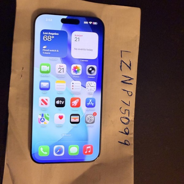 Apple iPhone 16 Pro Max - AT&T, Natural, 512 GB, A3084