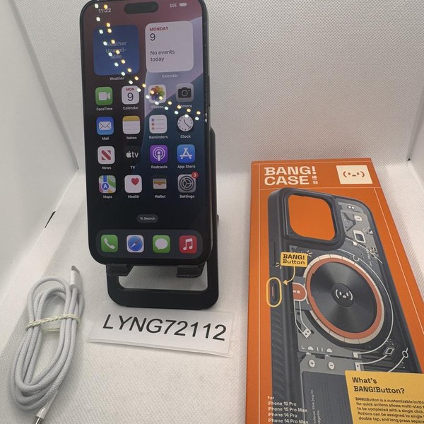 Apple iPhone 15 Pro Max - Unlocked, 256 GB, Blue, A2849