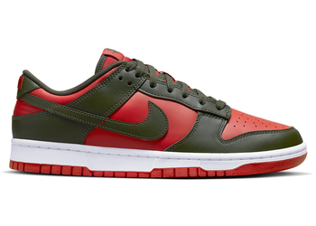 Nike Dunk Low Mystic Red Cargo Khaki for sale