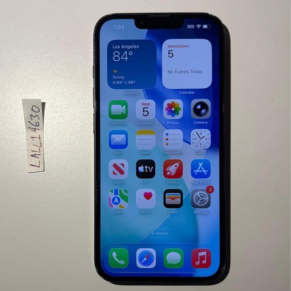 Apple iPhone 16e - Unlocked, 128 GB, Black, A3212
