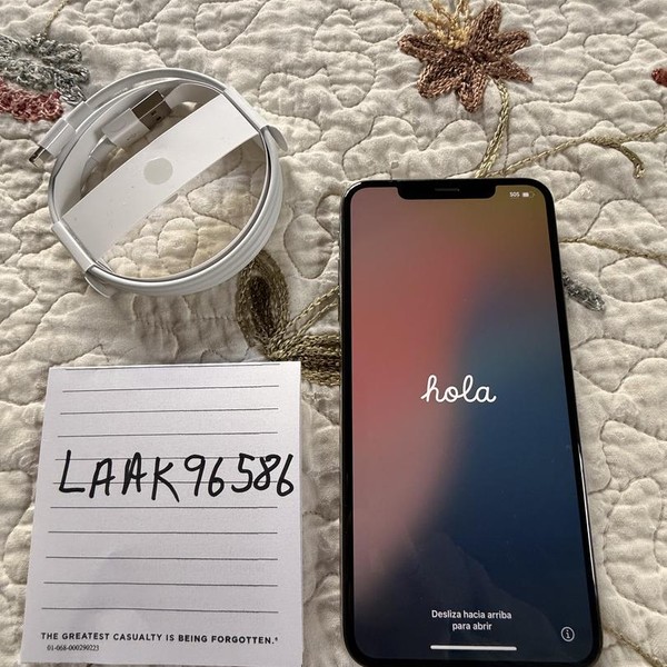 Apple iPhone Xs Max - Unlocked, 64 GB, Silver, A1921