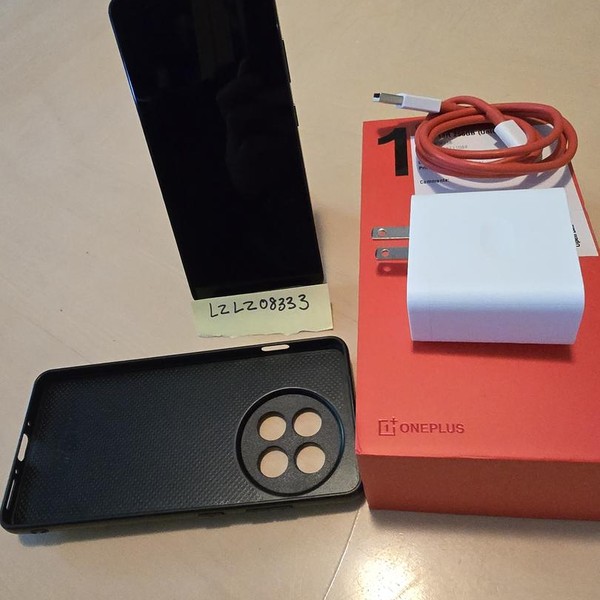 OnePlus 13R - Unlocked, 256 GB, Nebula Noir, 12 GB