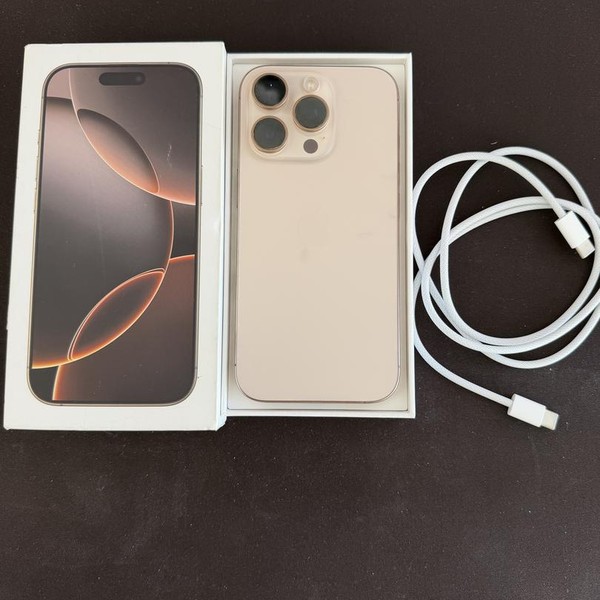 Apple iPhone 16 Pro - Unlocked, 512 GB, Desert, A3083