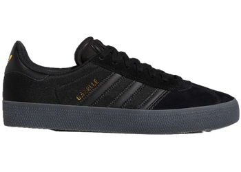 adidas Gazelle ADV Black Gold Metallic for sale