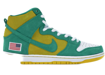 Nike SB Dunk High Oakland Athletics for sale
