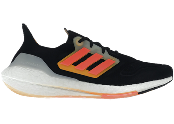 adidas Ultra Boost 22 Black Turbo Flash Orange for sale