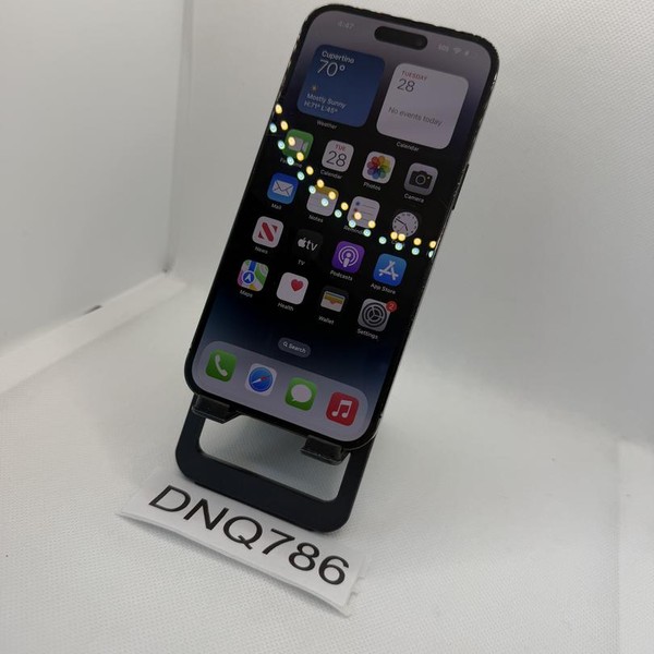 Apple iPhone 14 Pro Max - Unlocked, 128 GB, Black, A2651