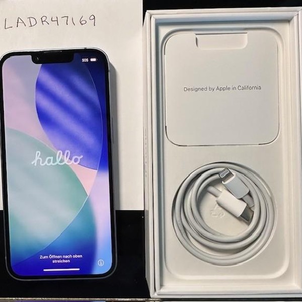 Apple iPhone 14 - Unlocked, 128 GB, Blue, A2649