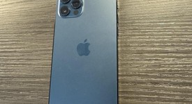 Good
													Apple iPhone 12 Pro - Unlocked, Pacific Blue, 128 GB, A2341, photo 1 of 6