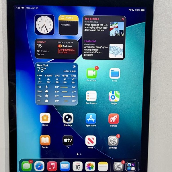 Apple iPad (9th Gen) - Wi-Fi, 64 GB, Gray, A2602