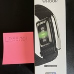 New Whoop Fitness Tracker - Black