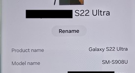 Good
													Samsung Galaxy S22 Ultra - AT&T, Black, 256 GB, 12 GB, SM-S908U, photo 3 of 4