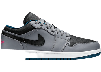 Jordan 1 Low Cool Grey Fusion Pink Space Blue for sale