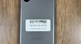 Good
													Samsung Galaxy S22 Ultra - Unlocked, Graphite, 512 GB, 12 GB, SM-S908U1, photo 1 of 6
