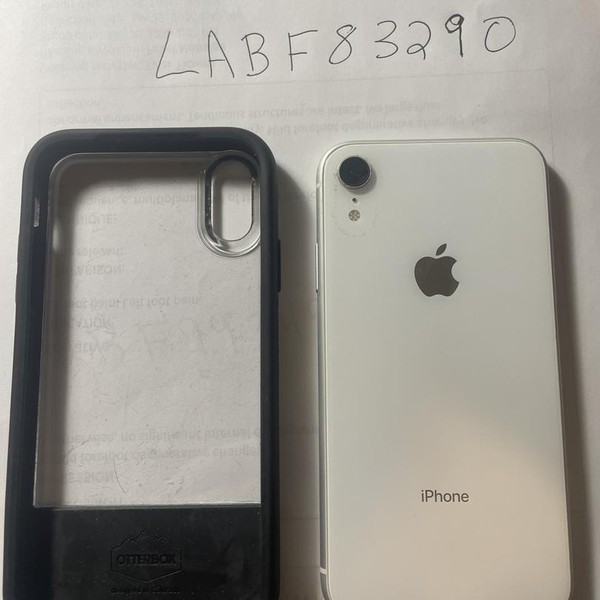 Apple iPhone Xr - Unlocked, 64 GB, White, A1984