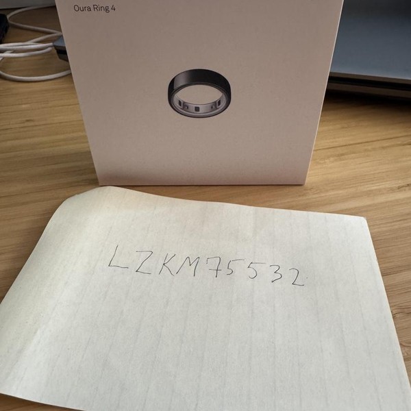 Oura Ring Gen 4 - Black, Size 13