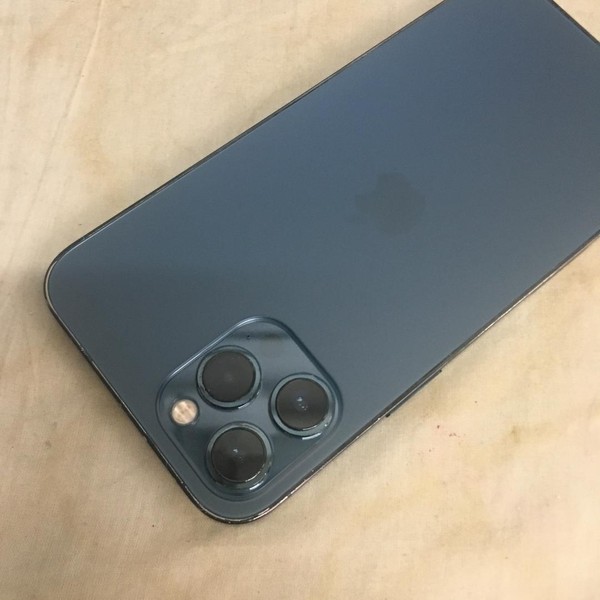 Apple iPhone 12 Pro Max - Unlocked, 128 GB, Pacific Blue, A2342