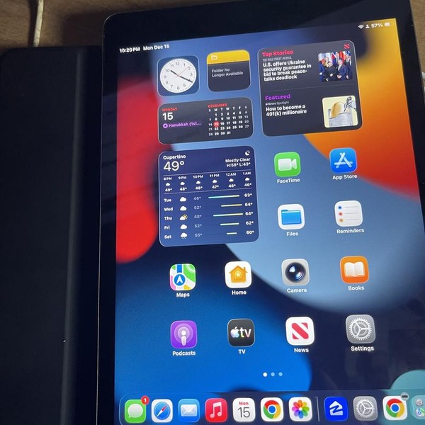 Apple iPad 9th Gen - Unlocked, 64 GB, Gray, A2603